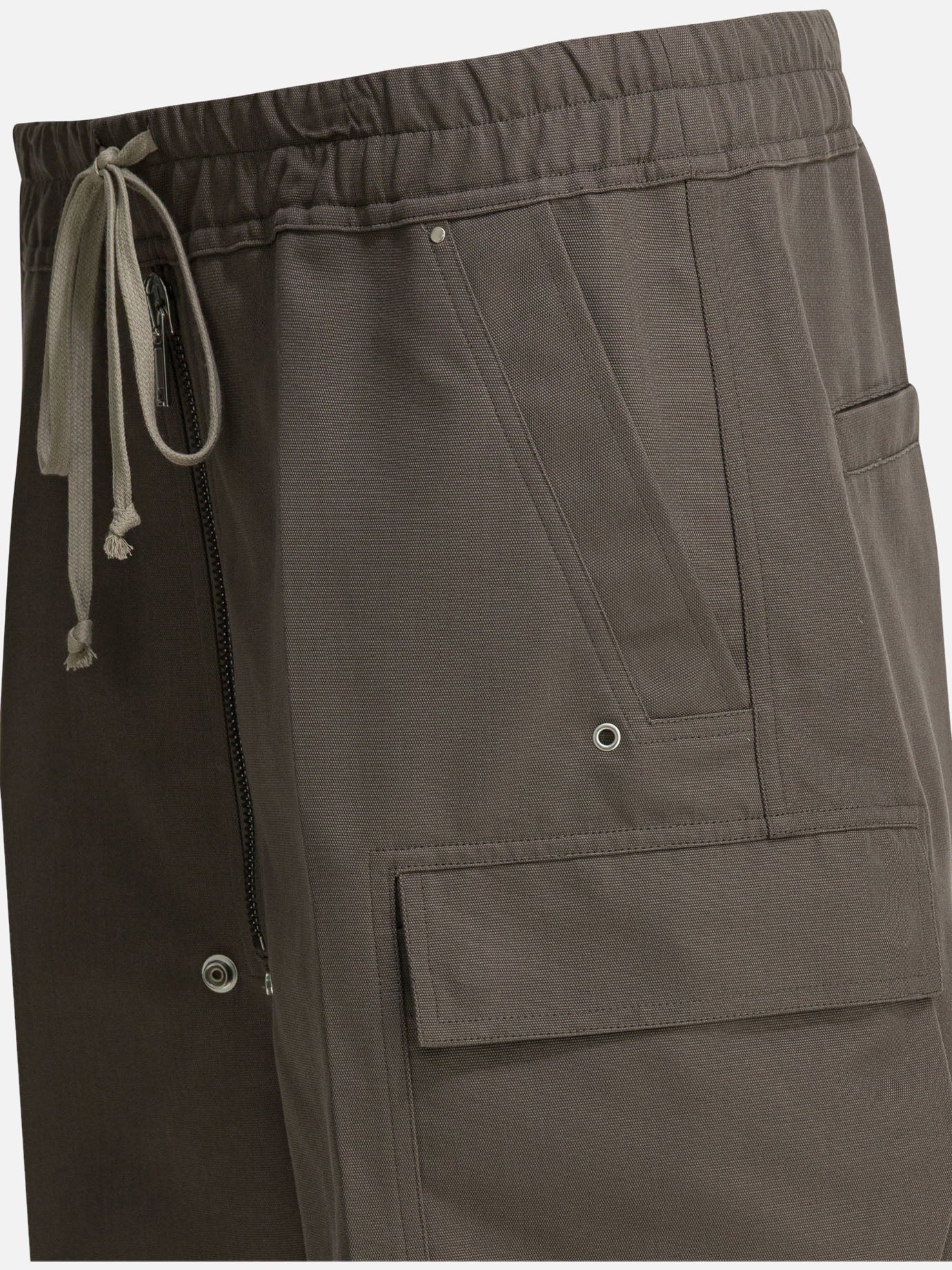 Cargo shorts Solid colour Green - Rick Owens Men | PDP | VIETTI Online Store | Zoom-Modal_4