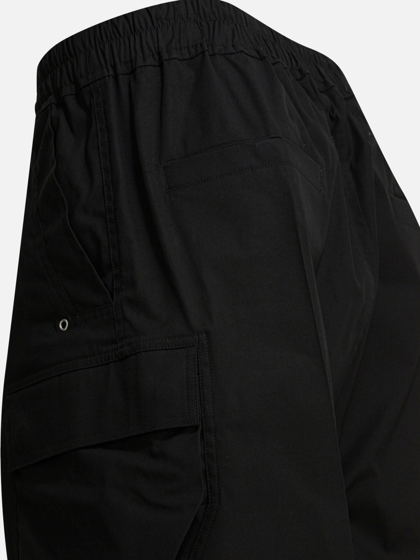 Cargo shorts Solid colour Black - Rick Owens Men | PDP | VIETTI Online Store | Zoom-Modal_4