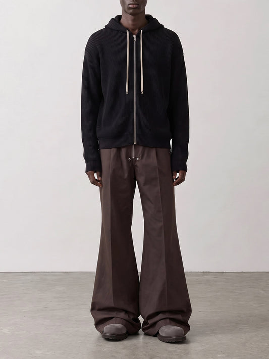 Zipped sweaters Solid colour Black - Rick Owens Men | PLP | VIETTI Online Store | 2