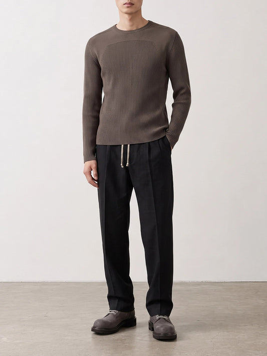 Maglioni girocollo Solid colour Grigio - Rick Owens Uomo | PLP | VIETTI Online Store | 2