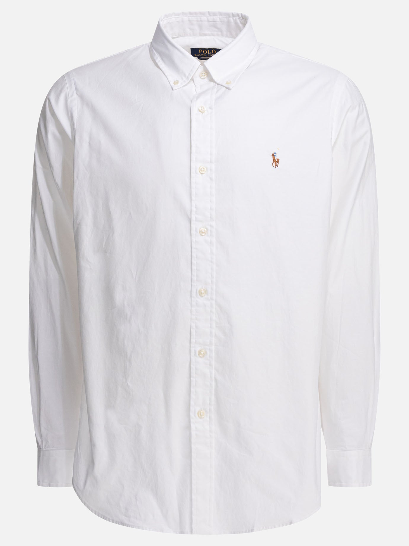 Polo Ralph Lauren "Oxford" Custom-fit casual shirt White - Men | VIETTI Online Store Polo Ralph Lauren "Oxford" Custom-fit casual shirt White - Men | VIETTI Online Store