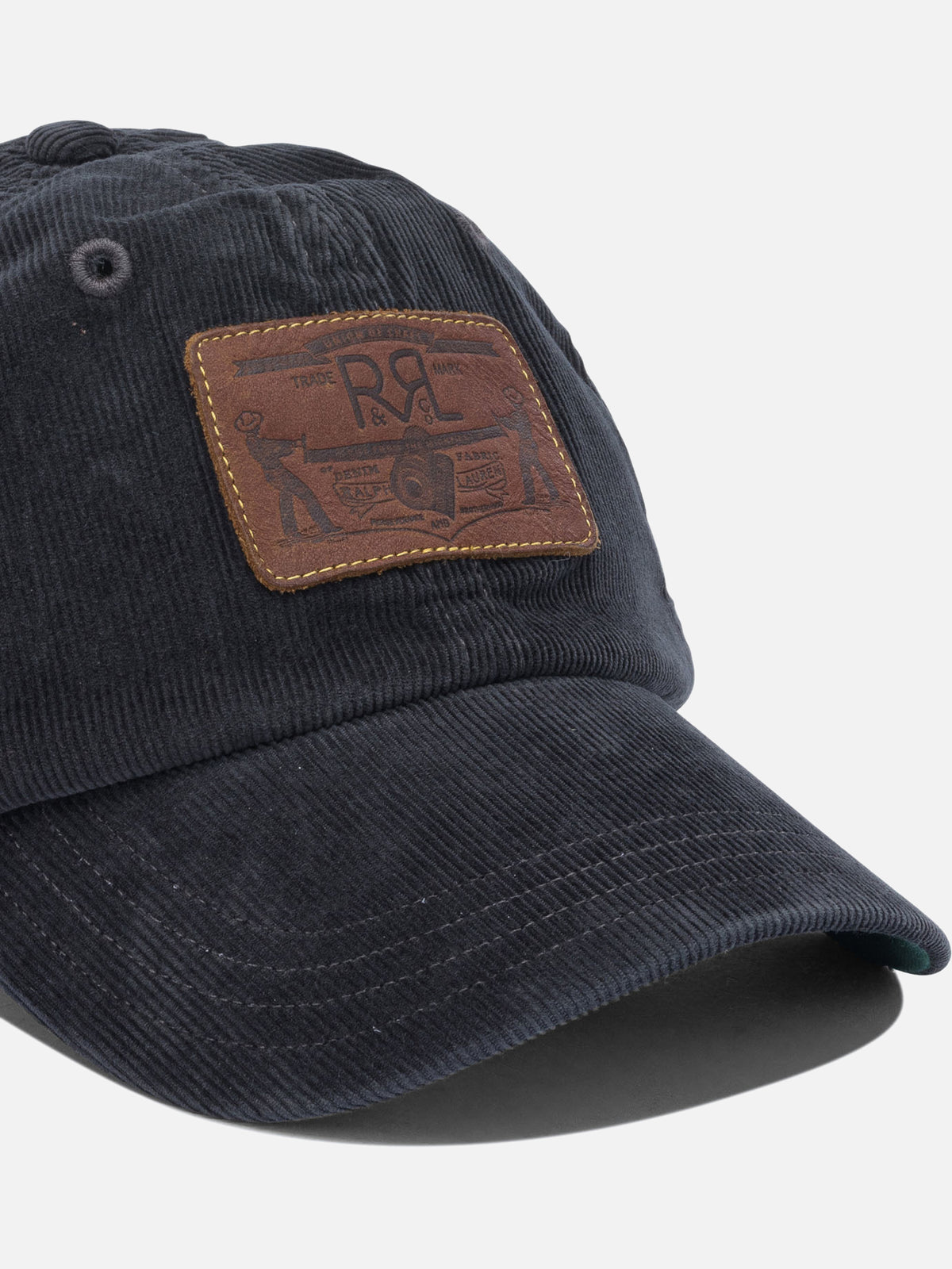 RRL by Ralph Lauren Corduroy baseball cap Black