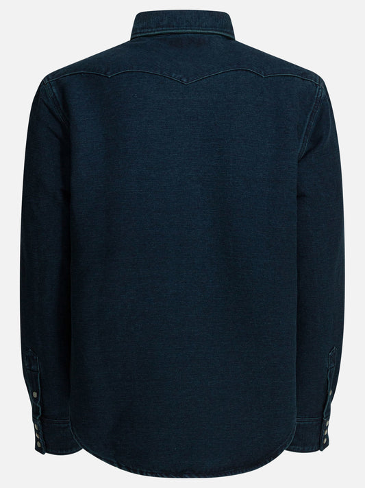 Casual shirts Solid colour Blue - RRL by Ralph Lauren Men | PLP | VIETTI Online Store | 2