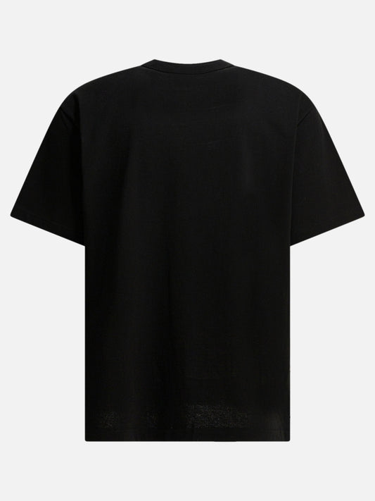 Crewneck t-shirts Logo Black - Sacai Men | PLP | VIETTI Online Store | 2