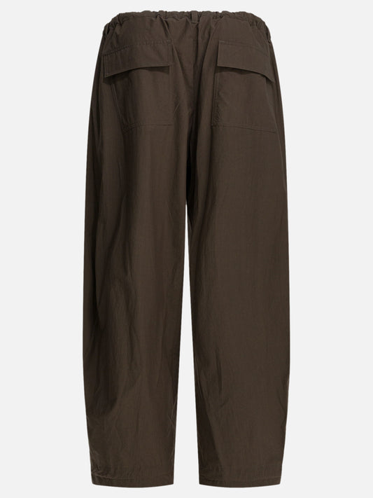 Leisure trousers Solid colour Brown - Sacai Men | PLP | VIETTI Online Store | 2