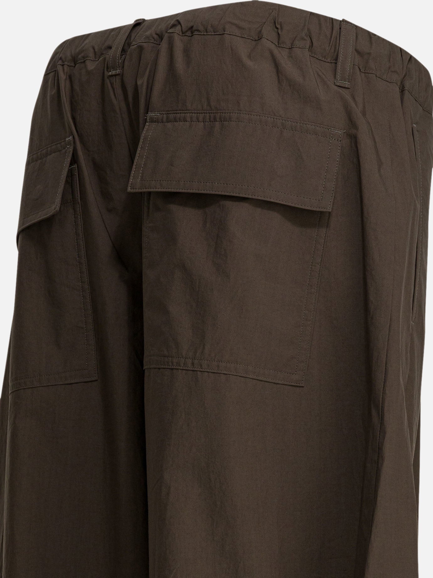 Leisure trousers Solid colour Brown - Sacai Men | PDP | VIETTI Online Store | Zoom-Modal_4
