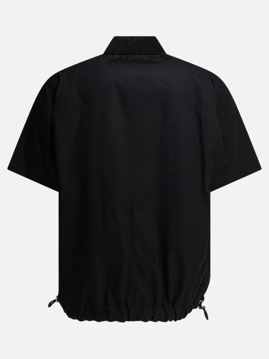 Overshirt jackets Logo Black - Sacai Men | PLP | VIETTI Online Store | 2
