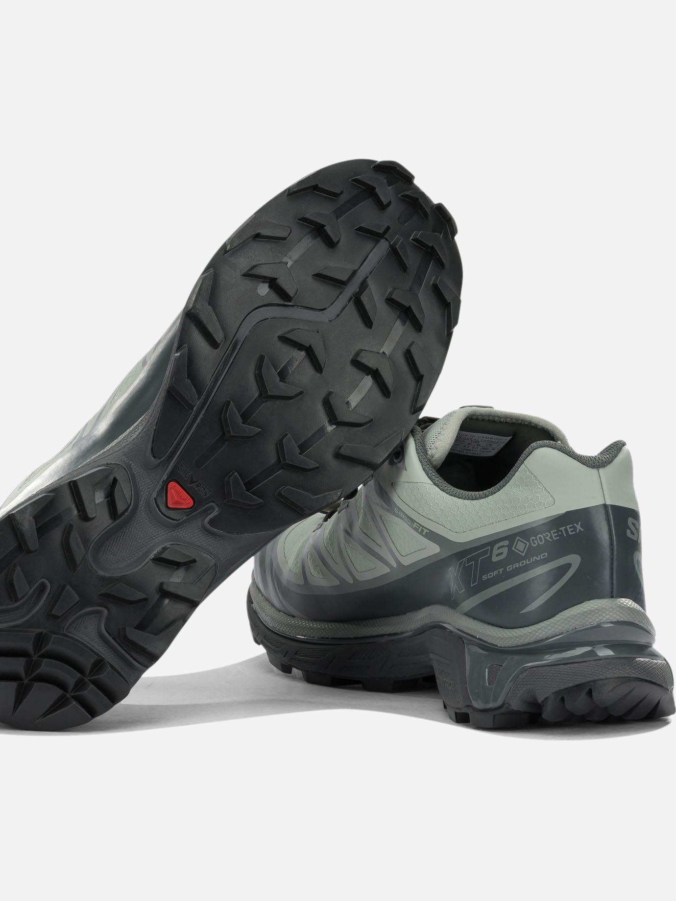 Low top sneakers 100% fabric - 100% rubber Grey - Salomon Men | PDP | VIETTI Online Store | Zoom-Modal_5