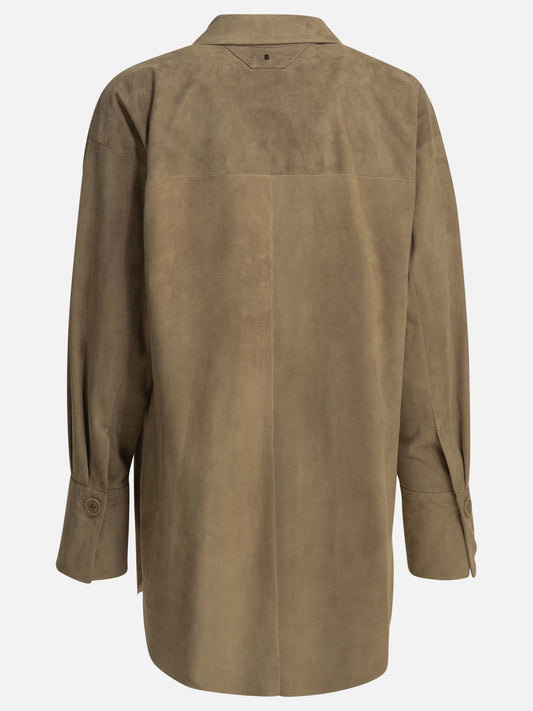Leather jackets Solid colour Beige - Salvatore Santoro Women | PLP | VIETTI Online Store | 2