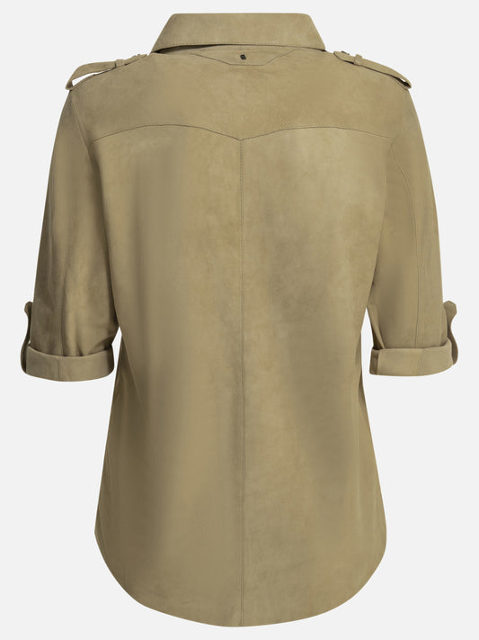Casual shirts Solid colour Beige - Salvatore Santoro Women | PLP | VIETTI Online Store | 2