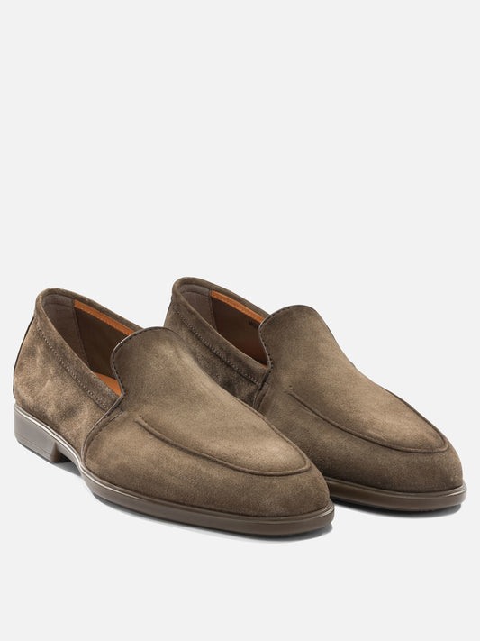 Loafers 100% calf leather - 100% rubber Brown - Santoni Men | PDP | VIETTI Online Store | 2
