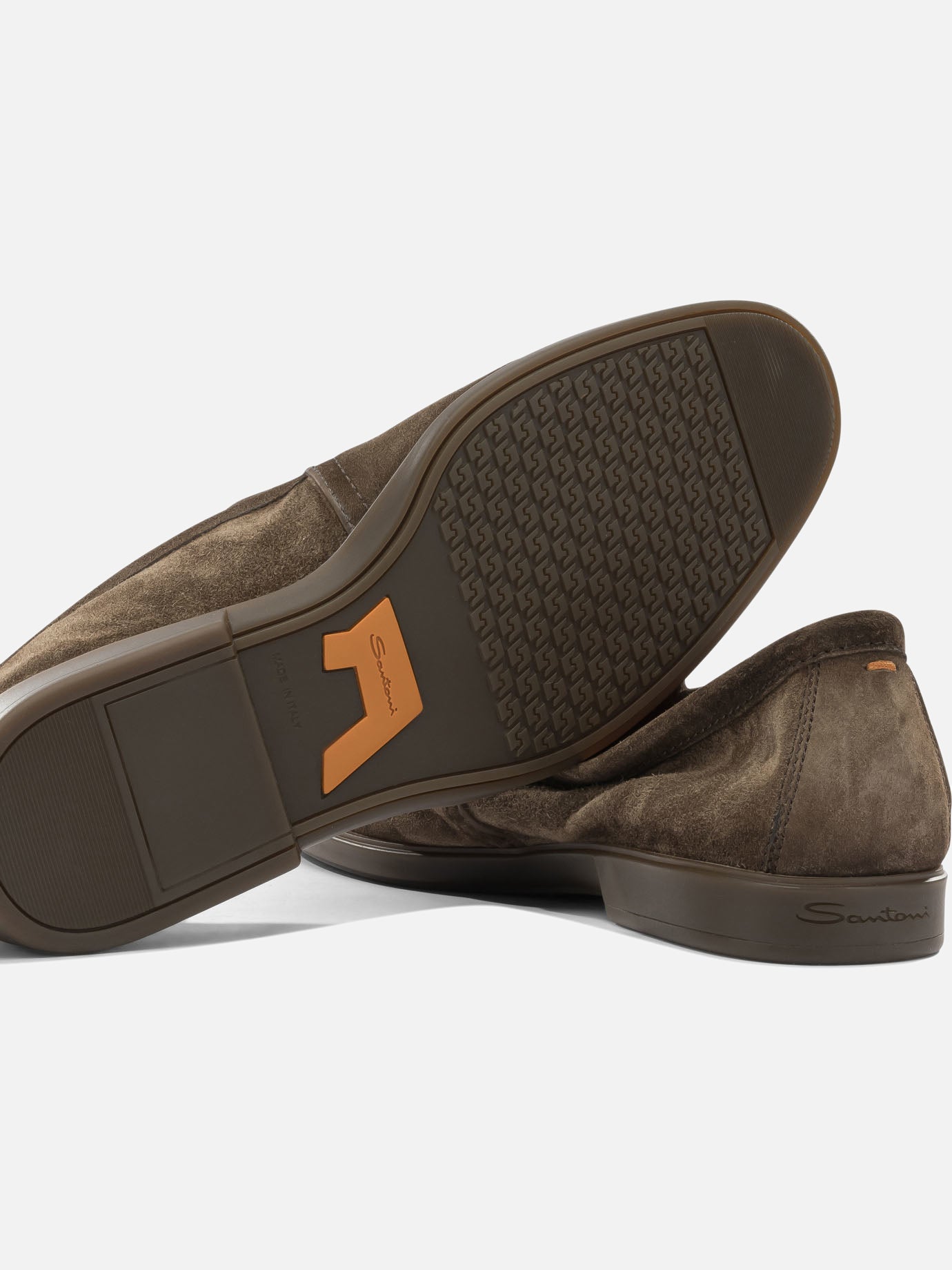 Loafers 100% calf leather - 100% rubber Brown - Santoni Men | PDP | VIETTI Online Store | Zoom-Modal_5