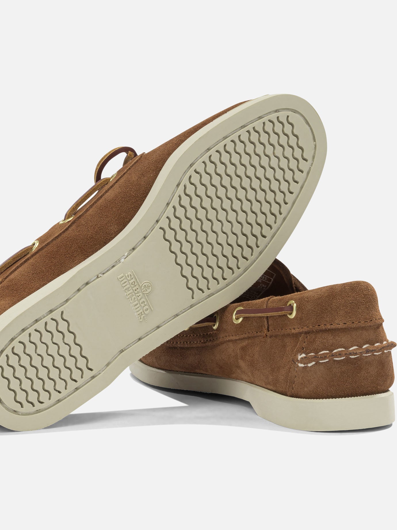 Laced loafers 100% leather - 100% rubber Brown - Sebago Women | PDP | VIETTI Online Store | Zoom-Modal_5
