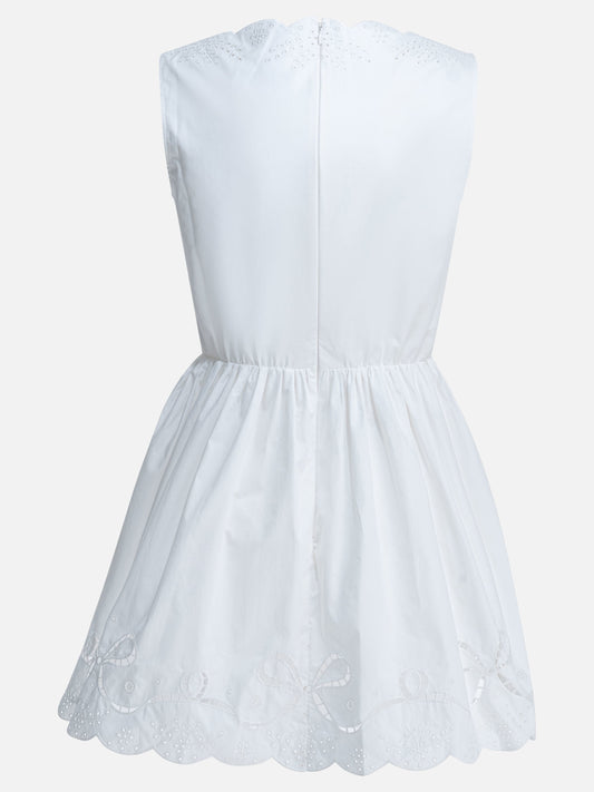 Abiti corti Embroidered Bianco - Self-portrait Donna | PLP | VIETTI Online Store | 2