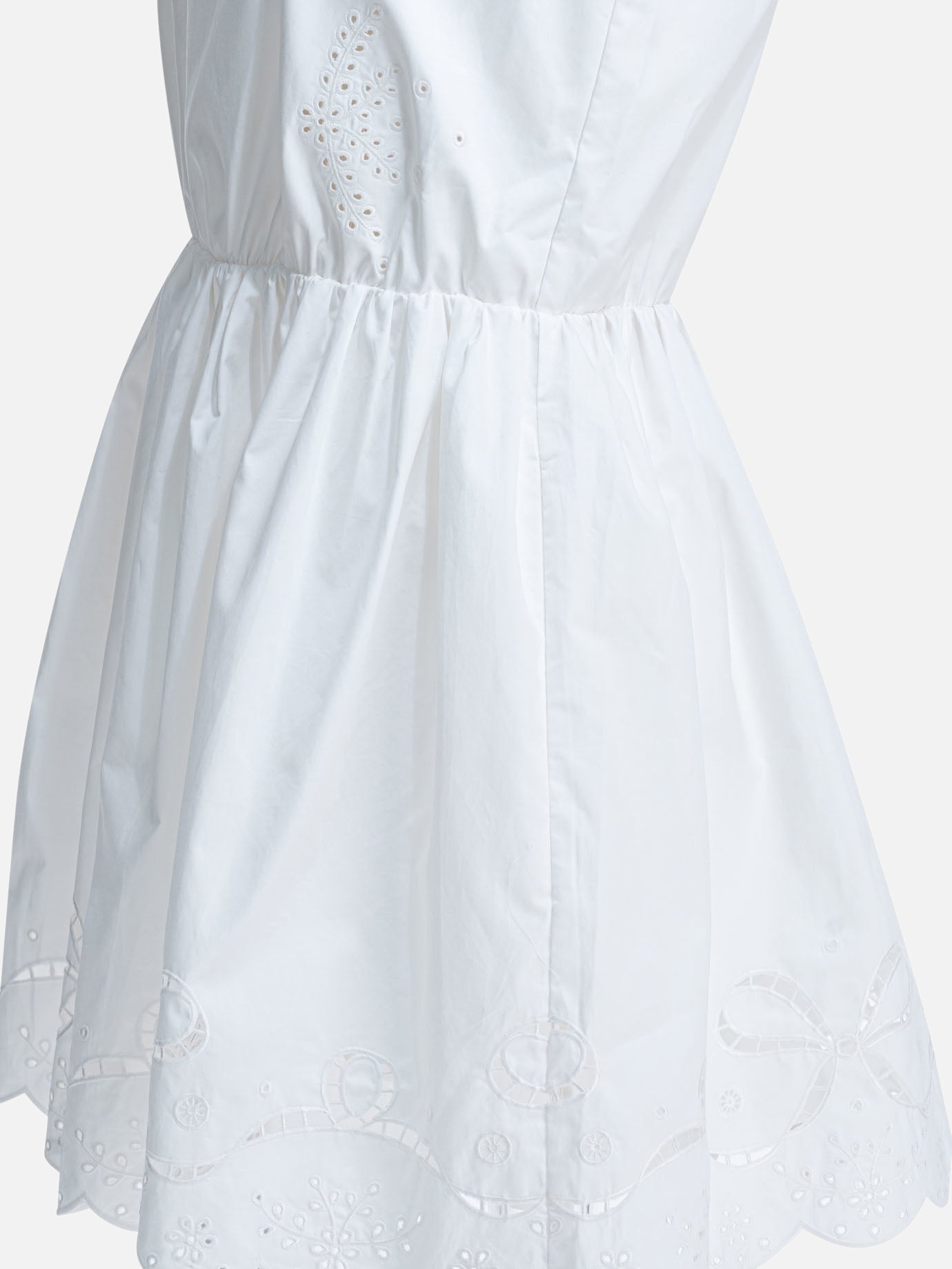 Mini dresses Embroidered White - Self-portrait Women | PDP | VIETTI Online Store | Zoom-Modal_4
