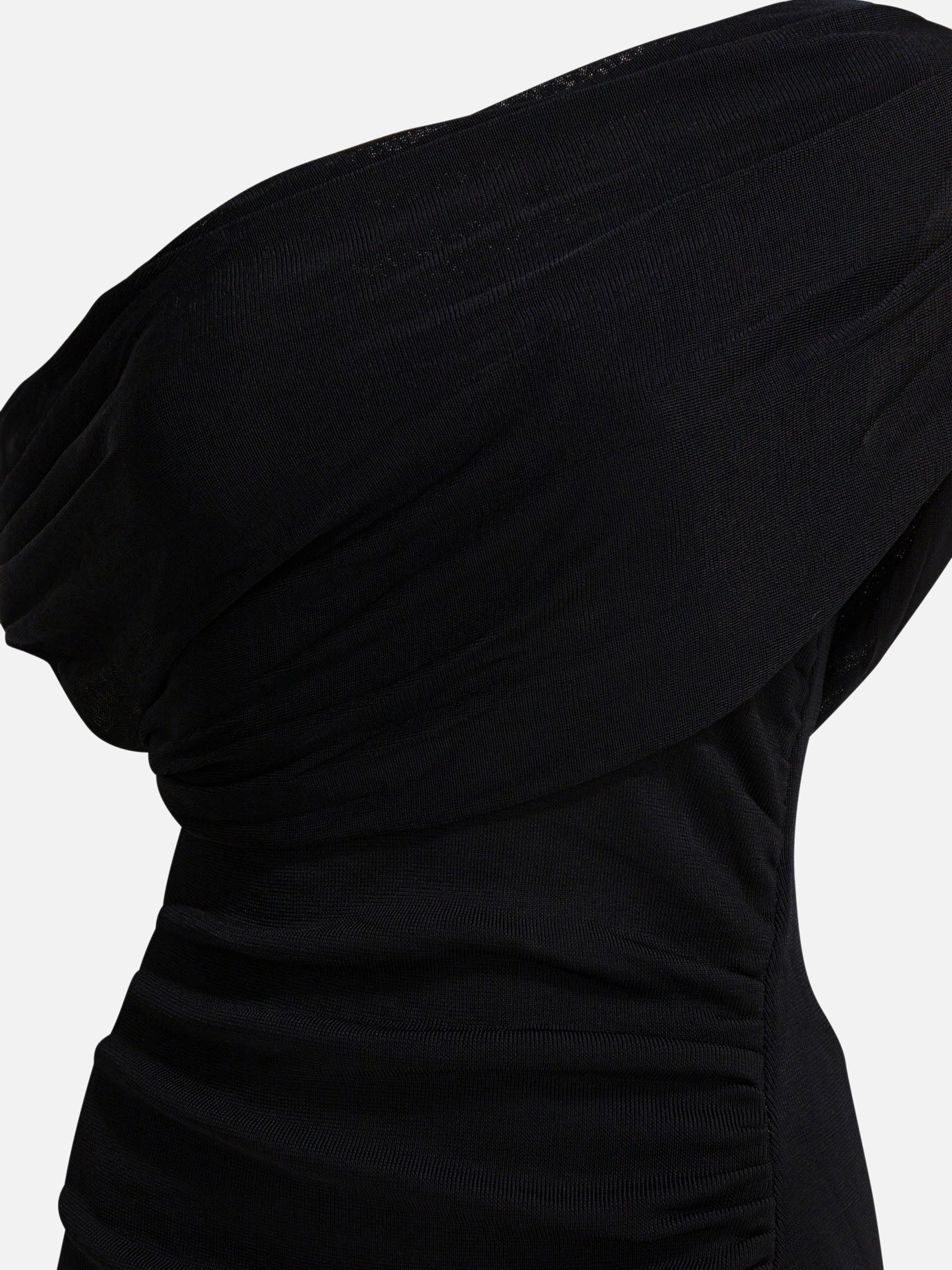 Midi dresses Solid colour Black - Self-portrait Women | PDP | VIETTI Online Store | Zoom-Modal_4