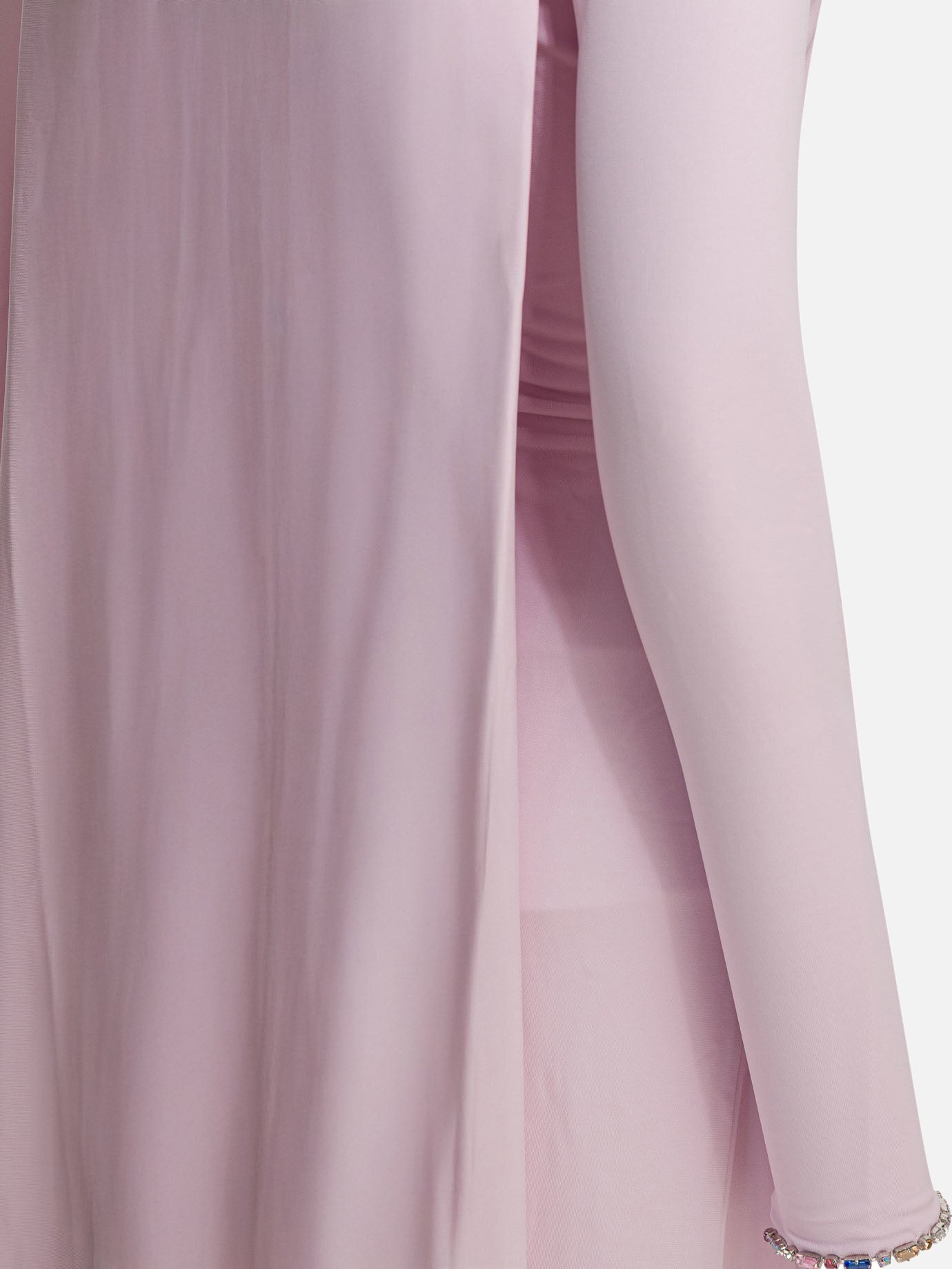 Long dresses Solid colour Pink - Self-portrait Women | PDP | VIETTI Online Store | Zoom-Modal_4
