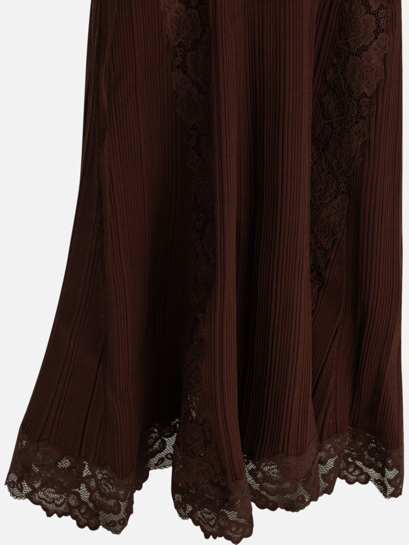 Midi dresses Solid colour Bordeaux - Self-portrait Women | PDP | VIETTI Online Store | Zoom-Modal_4