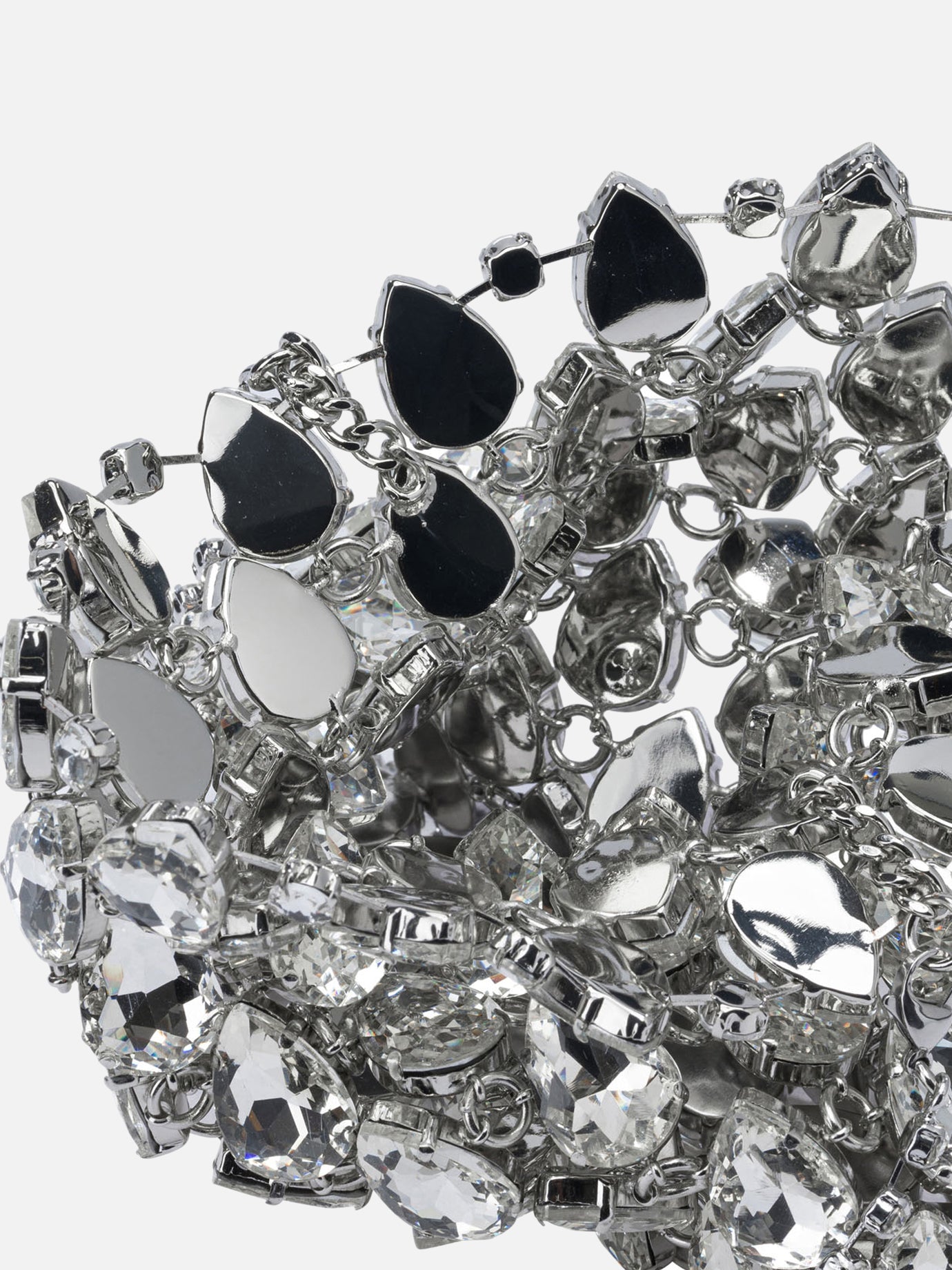 Small bags 100% glass - Lining: 100% polyester Silver - Self-portrait Women | PDP | VIETTI Online Store | Zoom-Modal_4