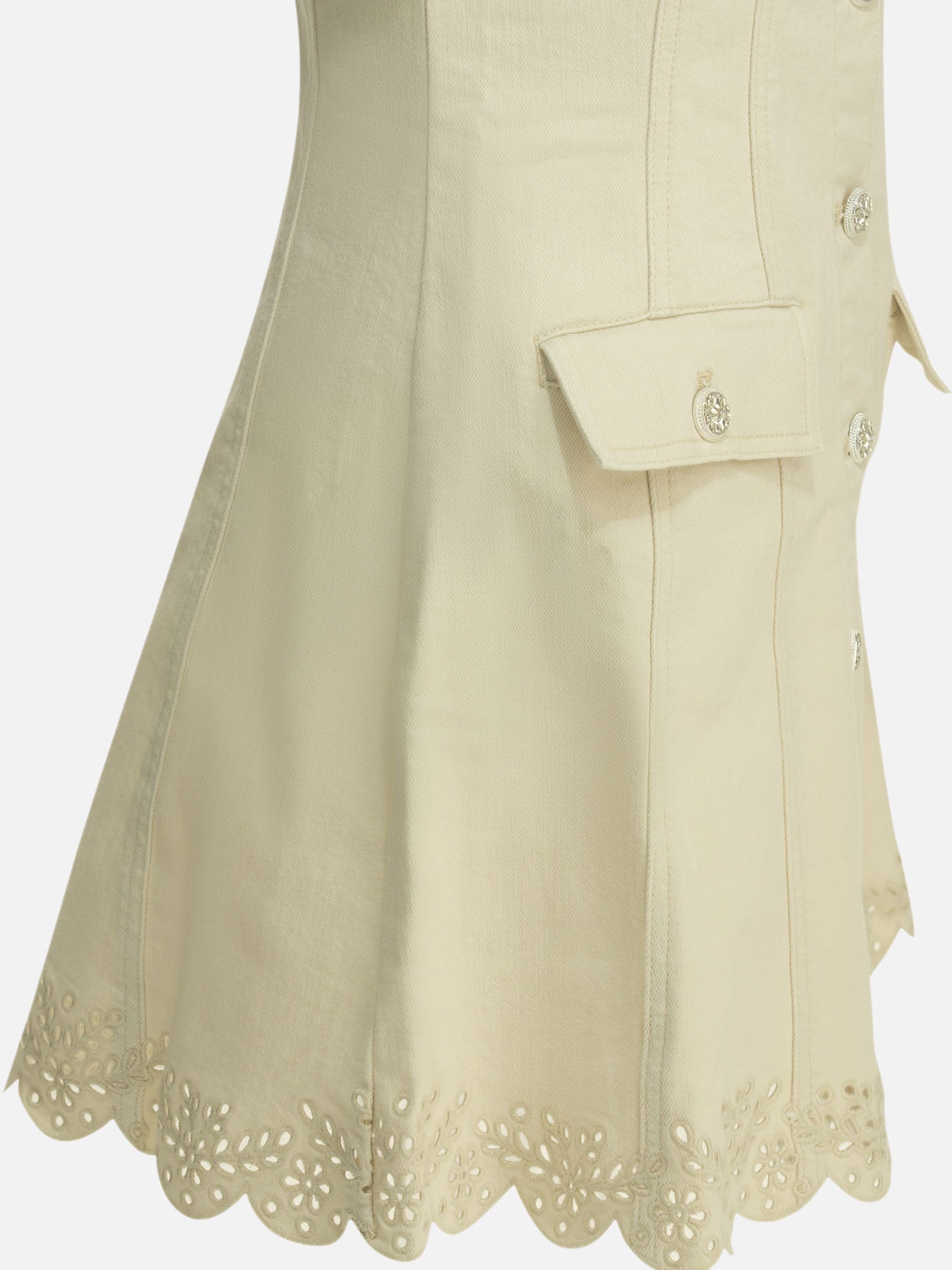 Mini dresses Embroidered White - Self-portrait Women | PDP | VIETTI Online Store | Zoom-Modal_4
