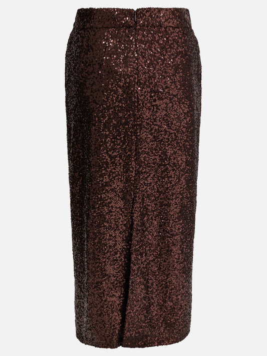 Midi skirts Solid colour Brown - Semper Women | PLP | VIETTI Online Store | 2