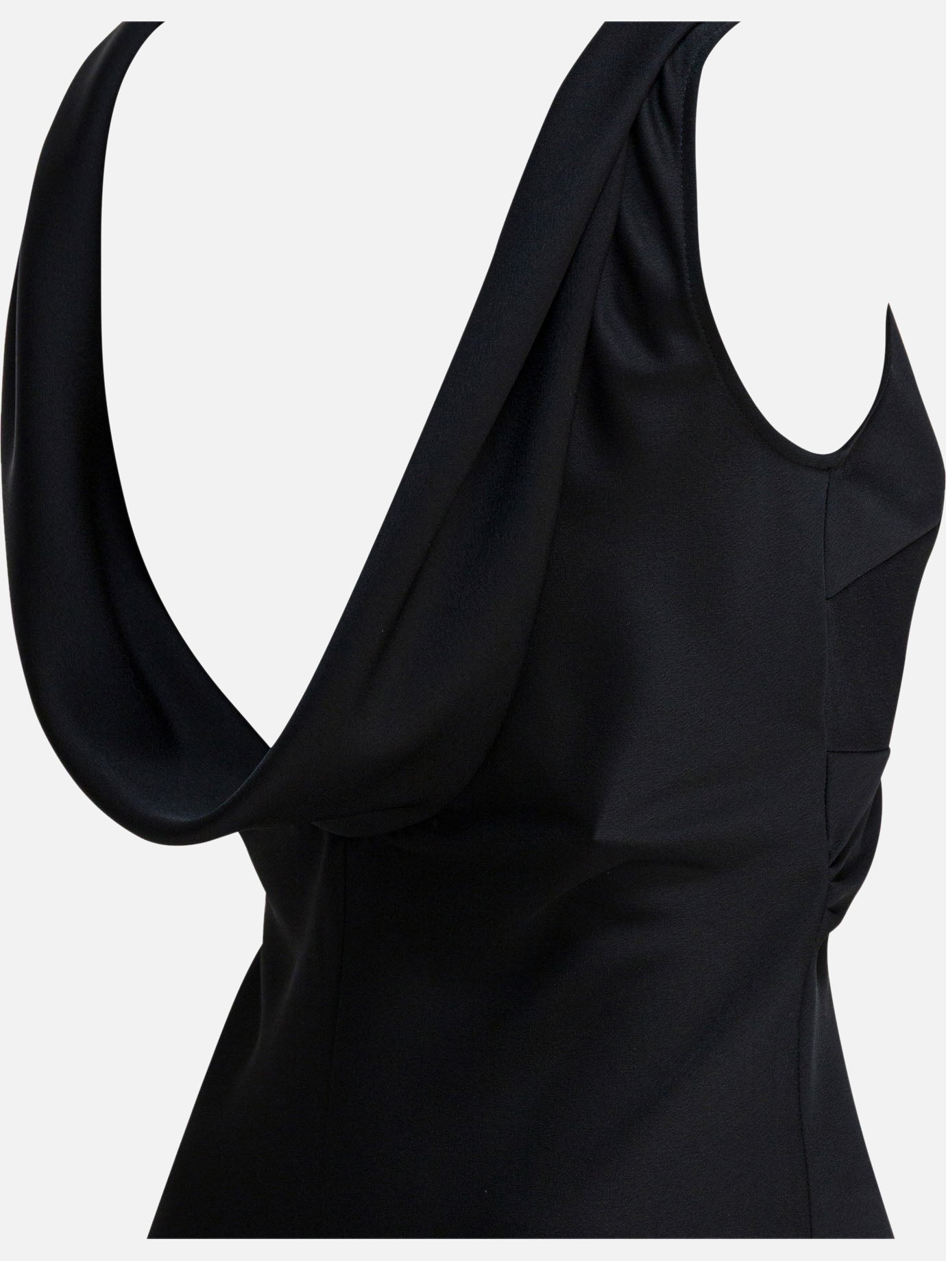 Long dresses Solid colour Black - Semper Women | PDP | VIETTI Online Store | Zoom-Modal_4