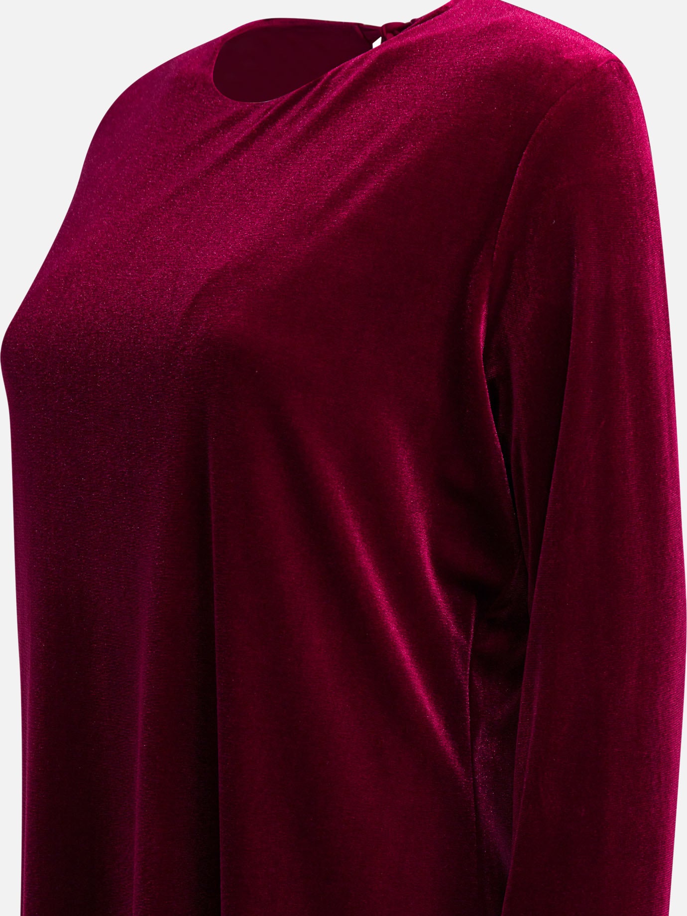 Mini dresses Solid colour Bordeaux - Semper Women | PDP | VIETTI Online Store | Zoom-Modal_4