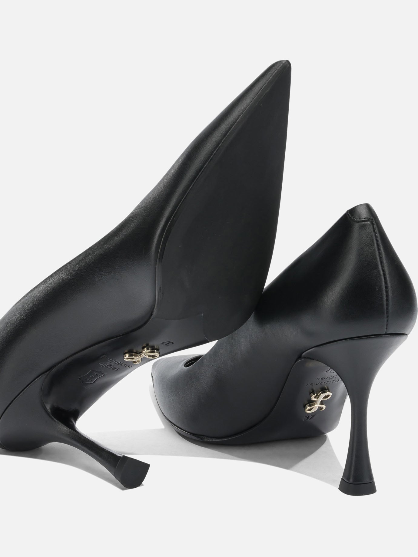 Pumps 100% leather - 100% leather Black - Sergio Levantesi Women | PDP | VIETTI Online Store | Zoom-Modal_5