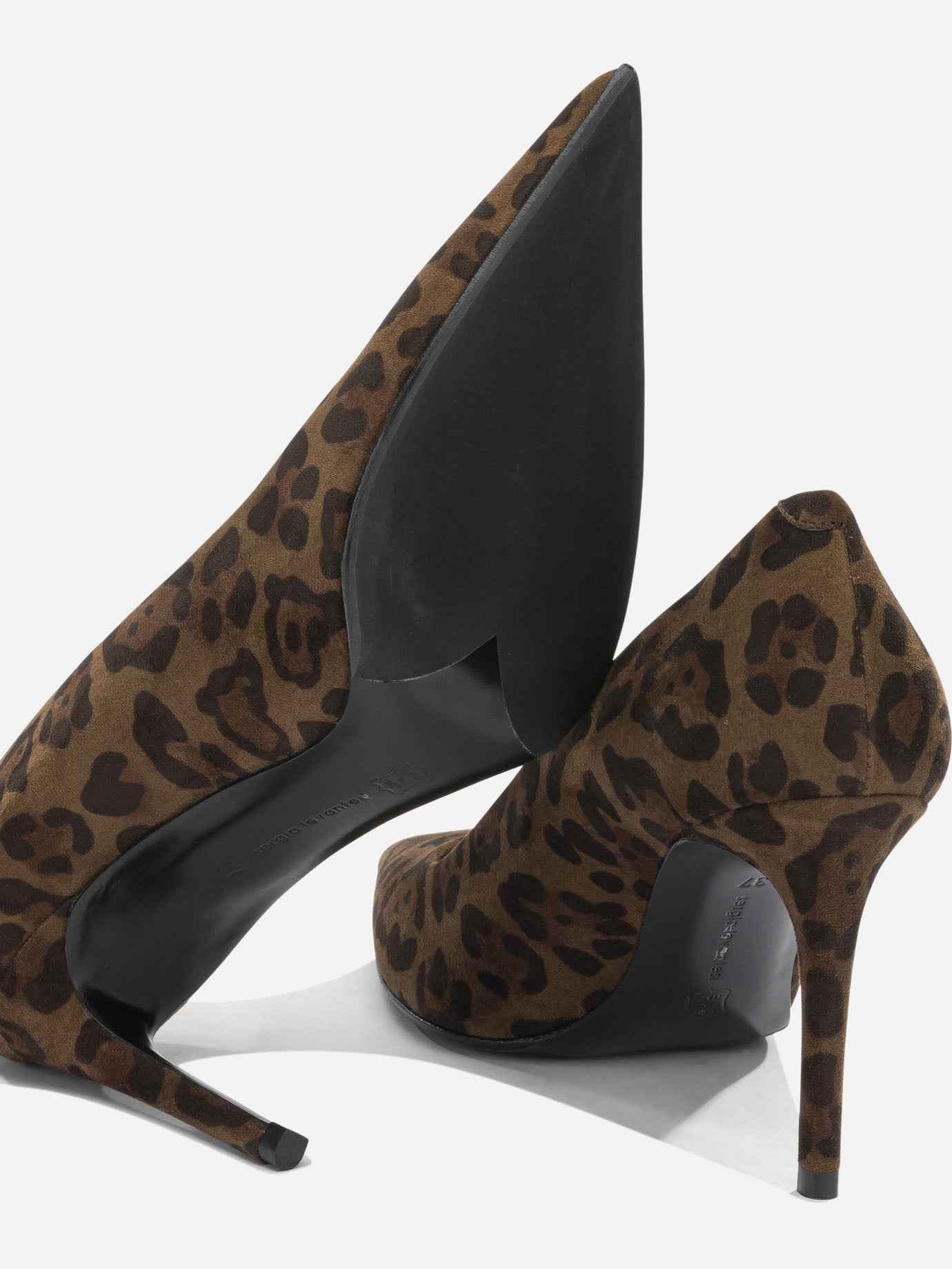 Pumps 100% suede - 100% rubber Brown - Sergio Levantesi Women | PDP | VIETTI Online Store | Zoom-Modal_5