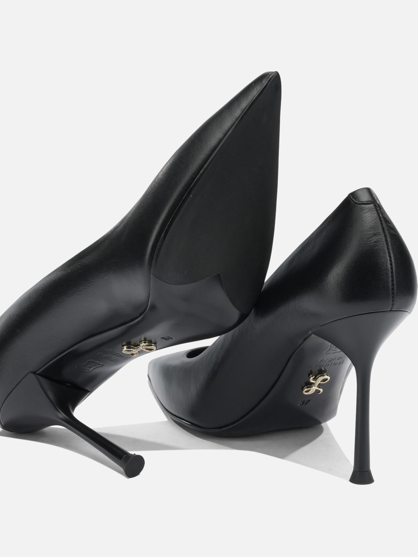 Pumps 100% leather - 100% leather Black - Sergio Levantesi Women | PDP | VIETTI Online Store | Zoom-Modal_5