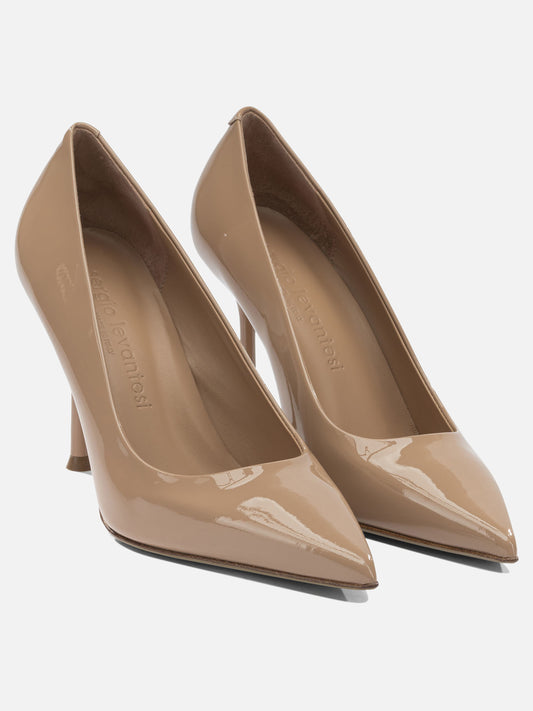 Pumps 100% leather - 100% leather Beige - Sergio Levantesi Women | PLP | VIETTI Online Store | 2