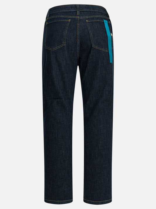 Straight-leg jeans Solid colour Blue - Shaft Jeans Women | PLP | VIETTI Online Store | 2