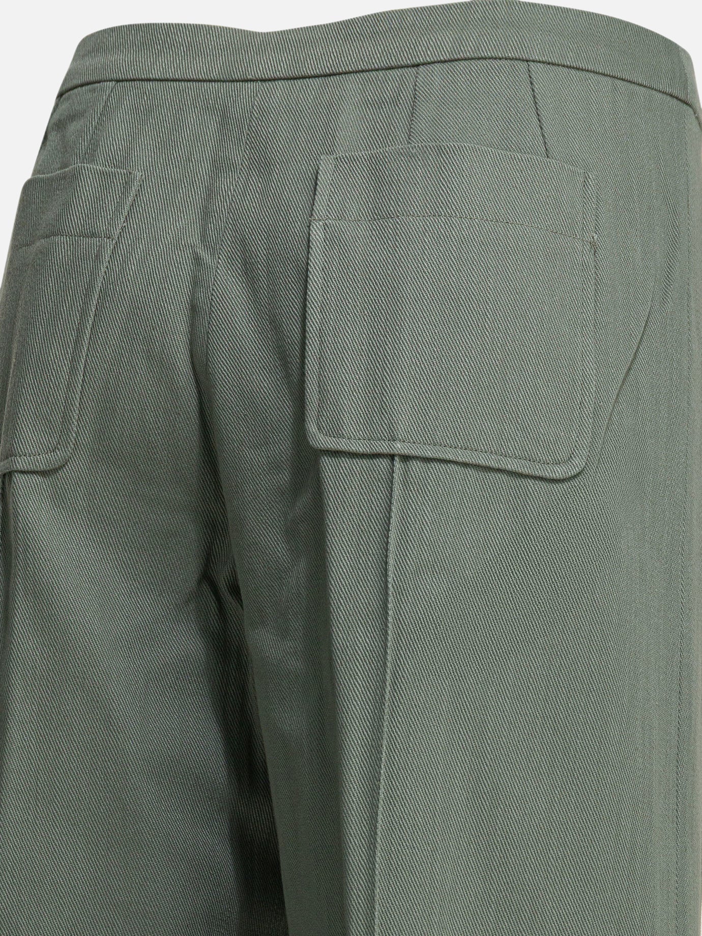 Leisure trousers Solid colour Green - Soeur Women | PDP | VIETTI Online Store | Zoom-Modal_4