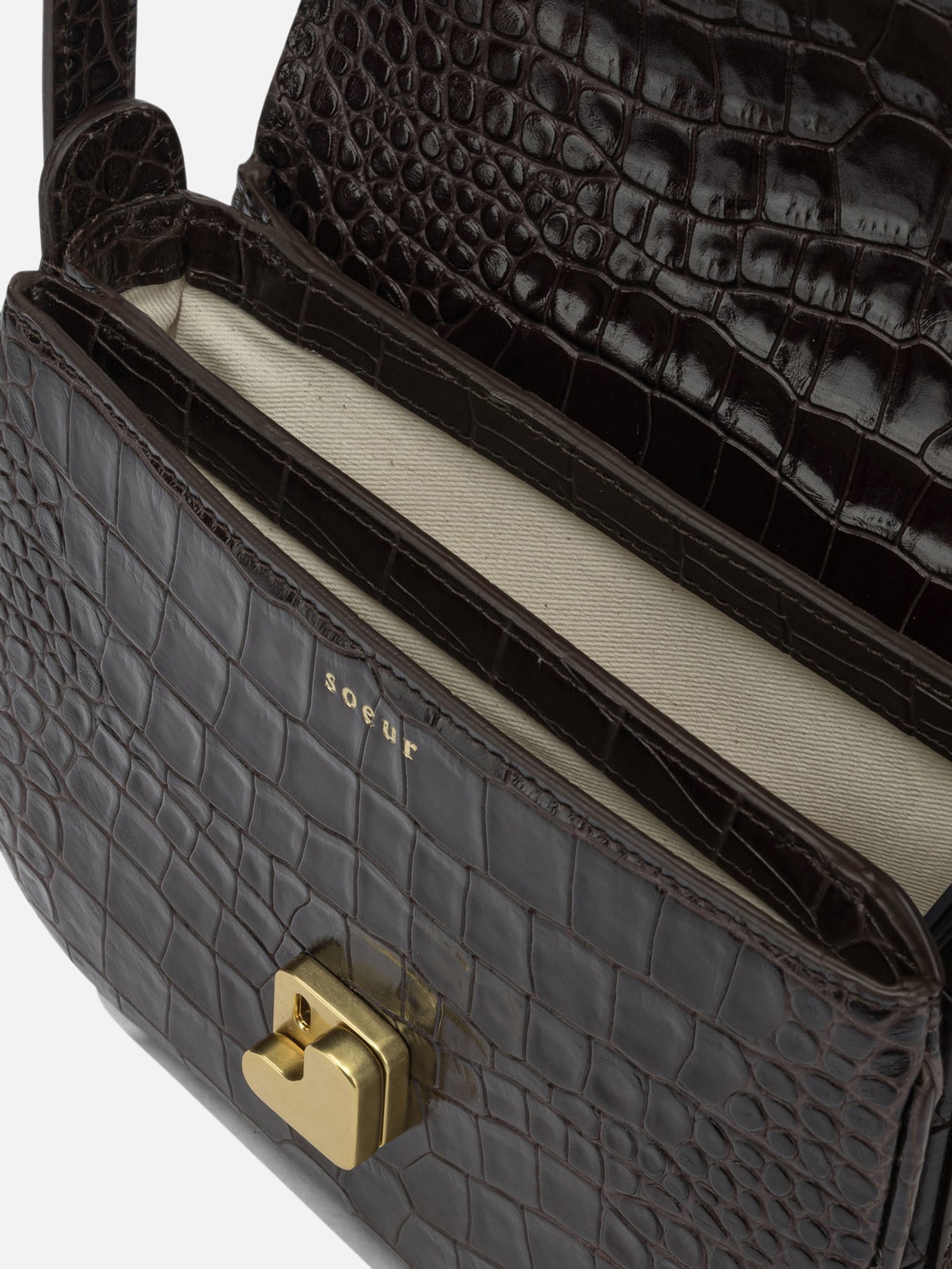 Small bags 100% cow leather - Lining: 100% cotton Brown - Soeur Women | PDP | VIETTI Online Store | Zoom-Modal_5