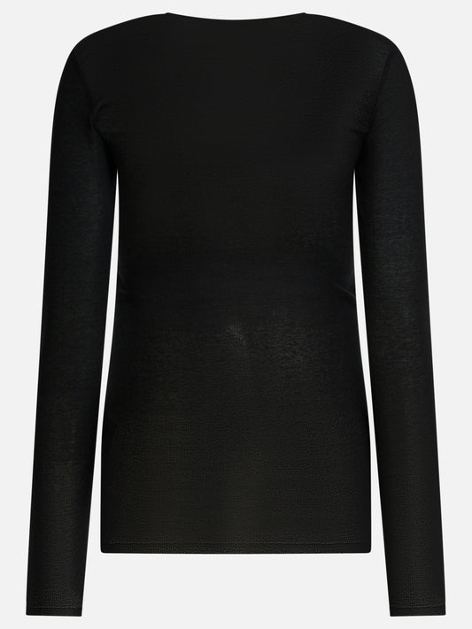 Henley t-shirts Solid colour Black - Soeur Women | PLP | VIETTI Online Store | 2