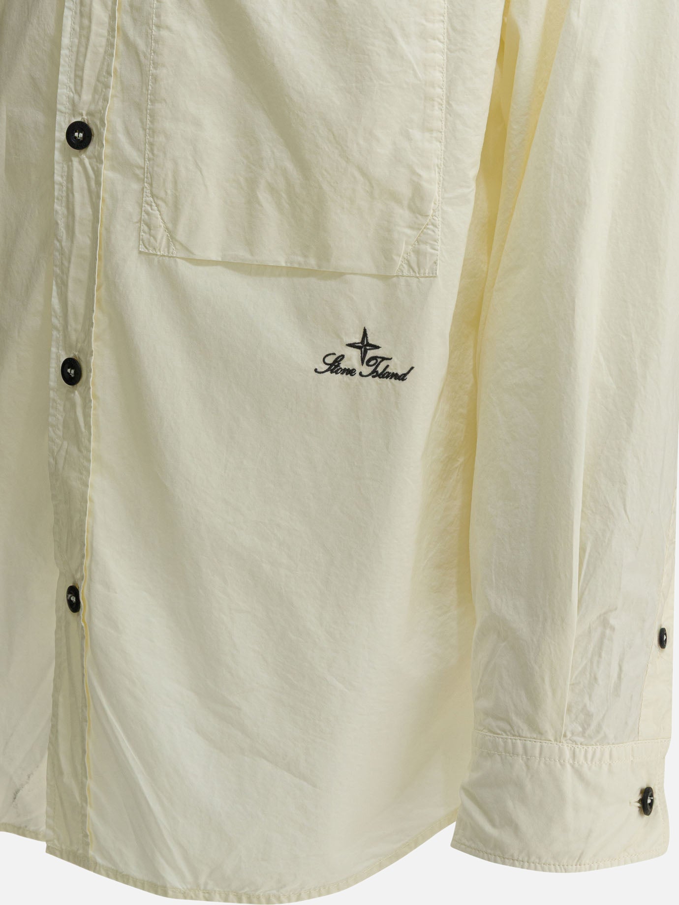 Casual shirts Logo White - Stone Island Men | PDP | VIETTI Online Store | Zoom-Modal_6