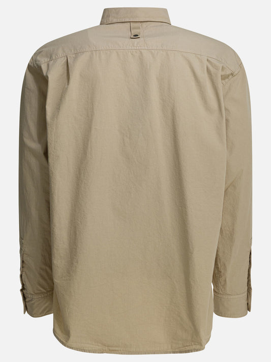 Casual shirts Logo Beige - Stone Island Men | PLP | VIETTI Online Store | 2