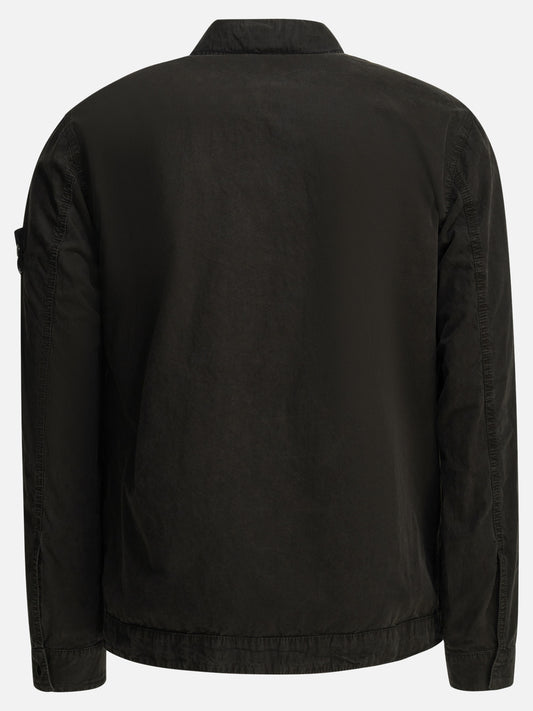 Overshirt jackets Logo Black - Stone Island Men | PLP | VIETTI Online Store | 2