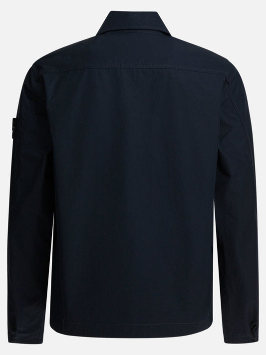 Quilted & Utility Jackets Solid colour Blue - Stone Island Men | PLP | VIETTI Online Store | 2