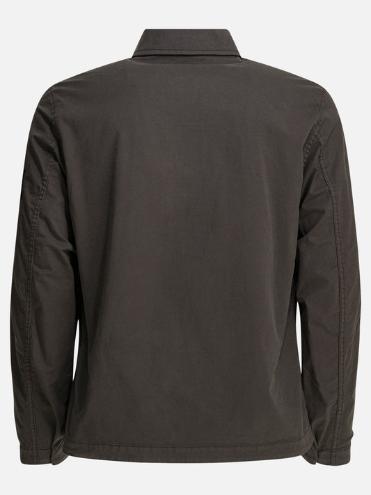 Overshirt jackets Solid colour Brown - Stone Island Men | PLP | VIETTI Online Store | 2