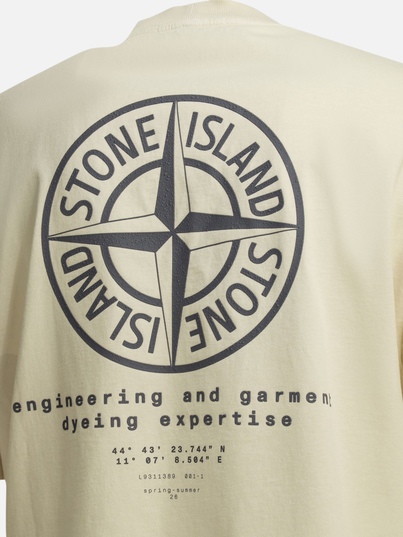Crewneck t-shirts Logo White - Stone Island Men | PDP | VIETTI Online Store | Zoom-Modal_4
