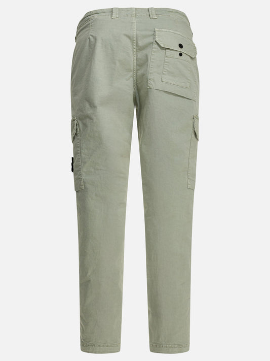 Cargo & parachute trousers Logo Green - Stone Island Men | PLP | VIETTI Online Store | 2