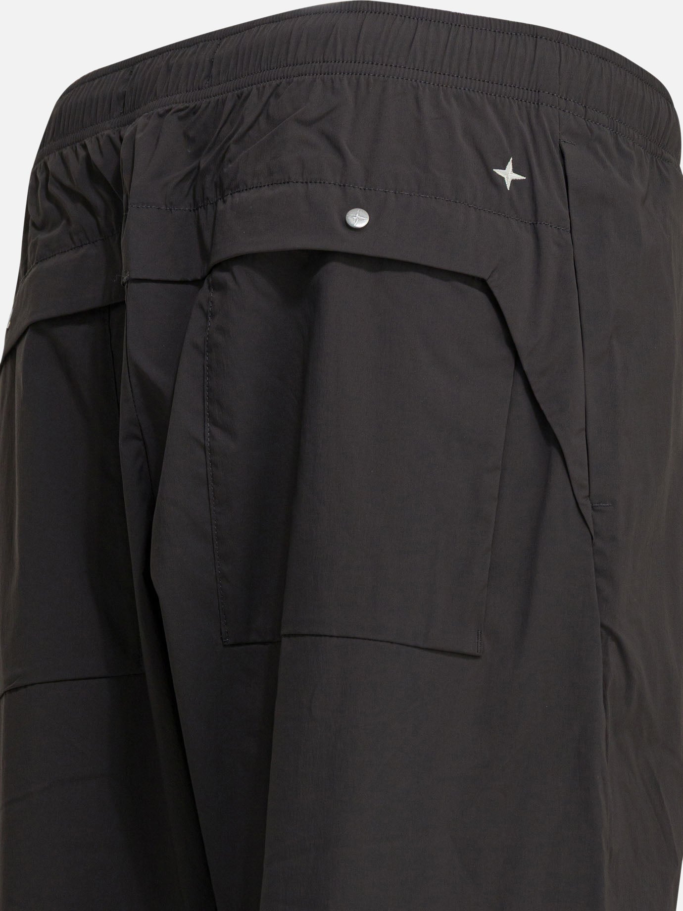 Technical trousers Solid colour Black - Stone Island Men | PDP | VIETTI Online Store | Zoom-Modal_4