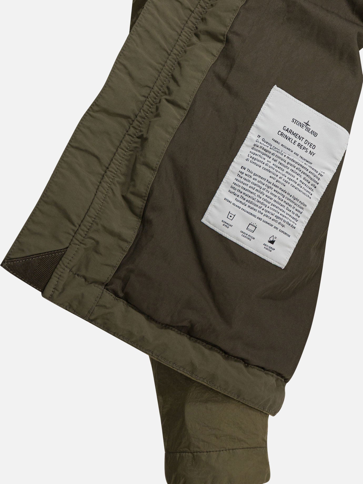 Windbreakers Logo Green - Stone Island Men | PDP | VIETTI Online Store | Zoom-Modal_4