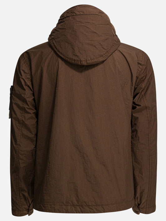 Windbreakers Logo Brown - Stone Island Men | PLP | VIETTI Online Store | 2