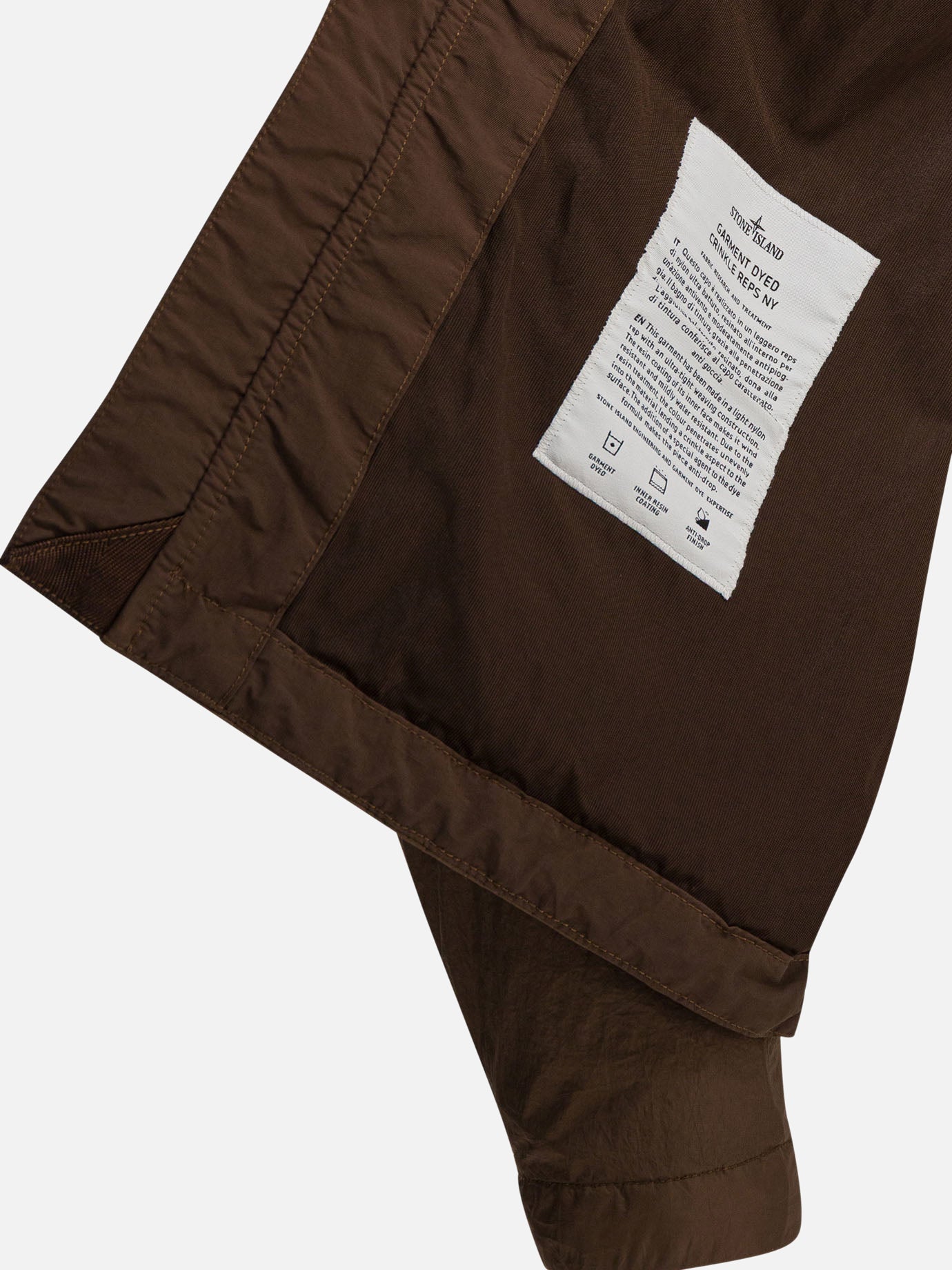 Windbreakers Logo Brown - Stone Island Men | PDP | VIETTI Online Store | Zoom-Modal_4
