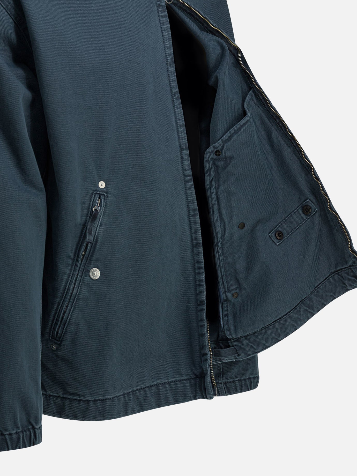 Denim jackets Logo Blue - Stone Island Men | PDP | VIETTI Online Store | Zoom-Modal_4