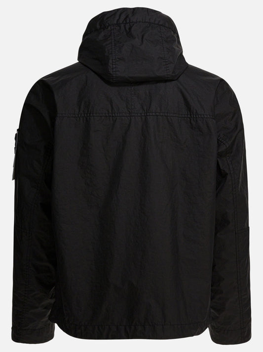 Raincoats & Trench coats Logo Black - Stone Island Men | PLP | VIETTI Online Store | 2