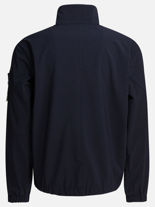 Raincoats & Trench coats Logo Blue - Stone Island Men | PLP | VIETTI Online Store | 2