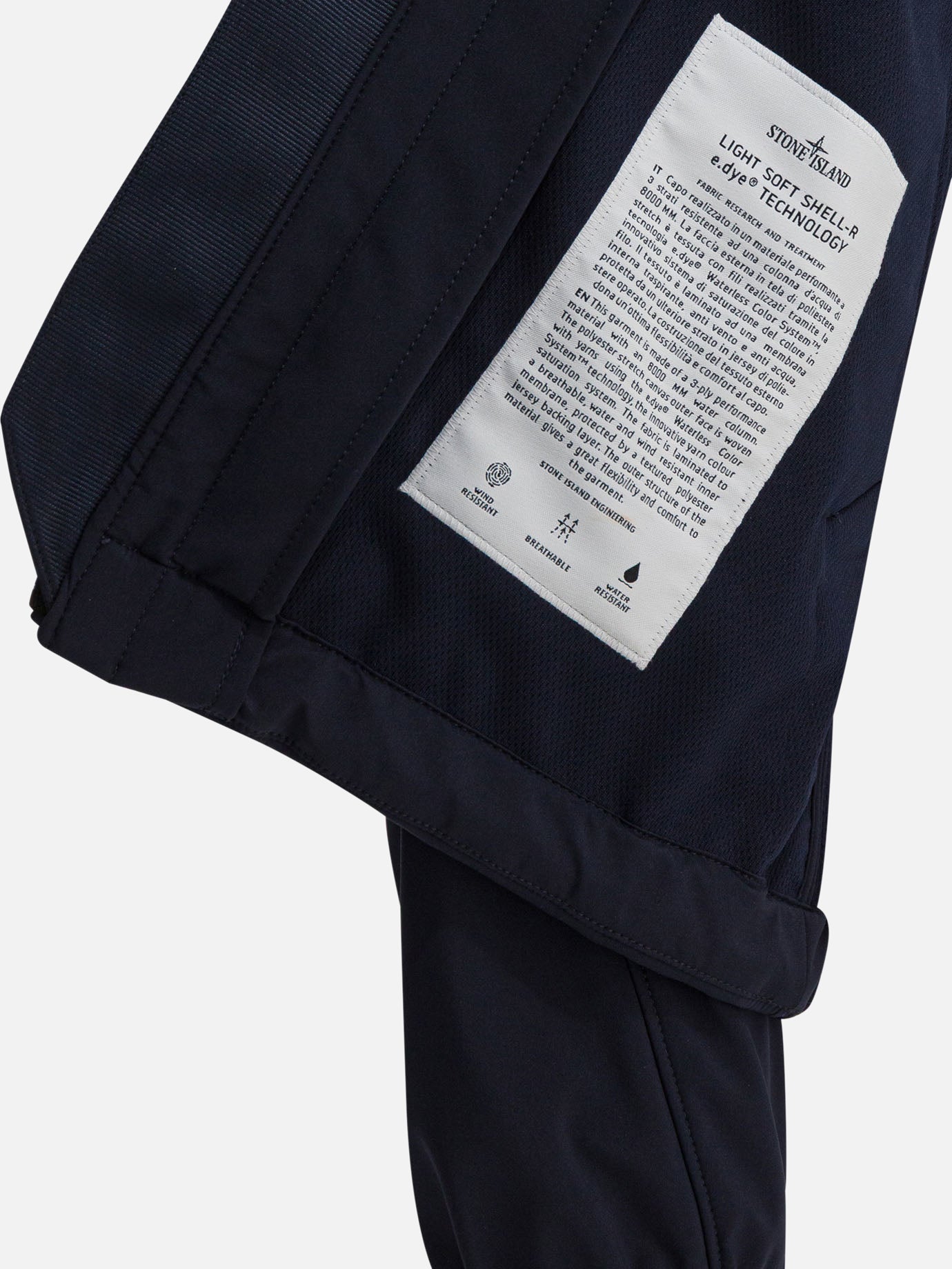 Raincoats & Trench coats Logo Blue - Stone Island Men | PDP | VIETTI Online Store | Zoom-Modal_4
